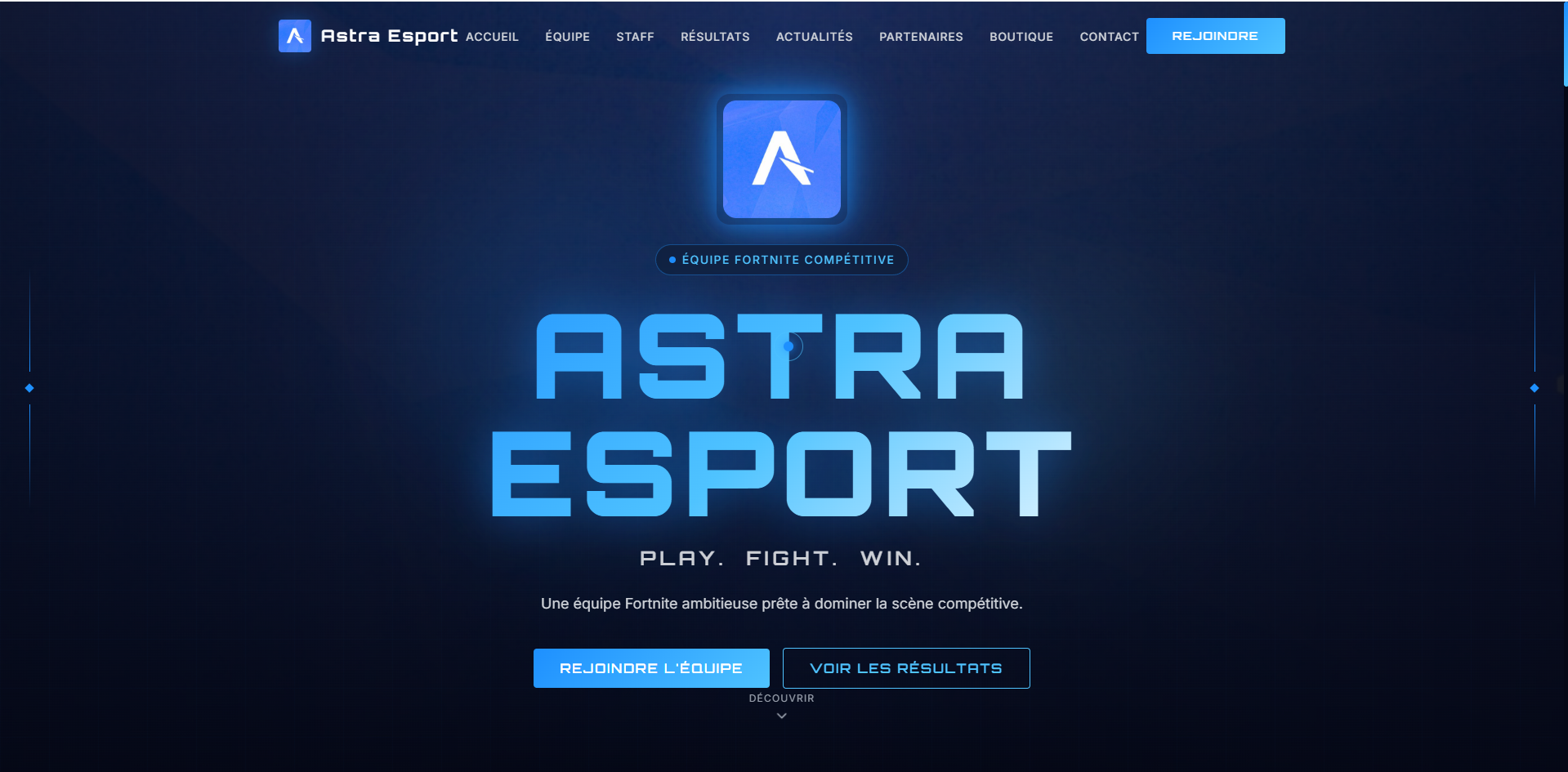 Astra Esport screenshot 1