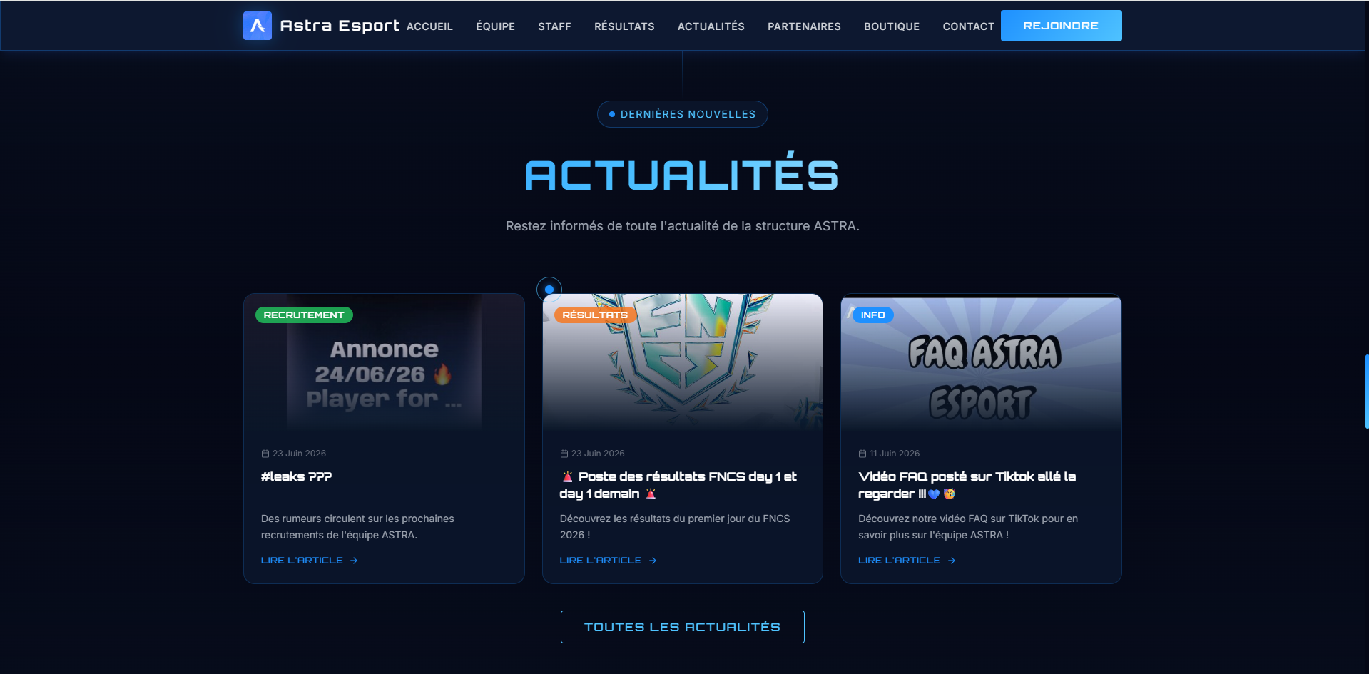 Astra Esport screenshot 3
