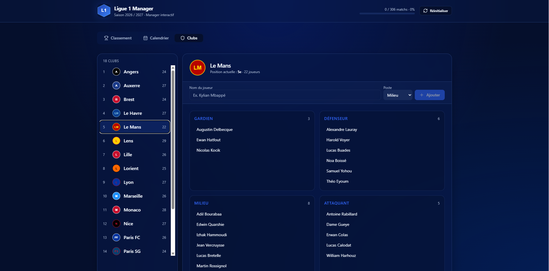 Ligue 1 Manager screenshot 3